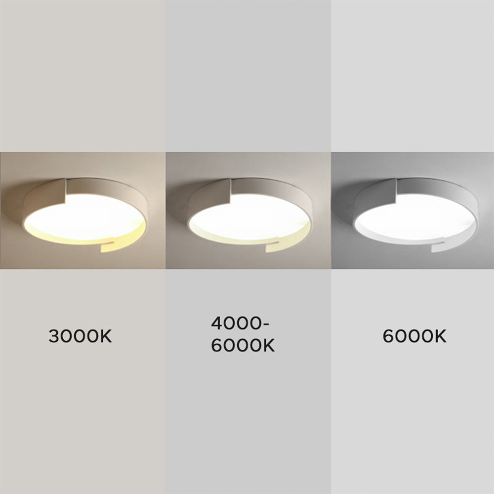 Modern Minimalist Creative Round Led Ceiling Light -Homdiy