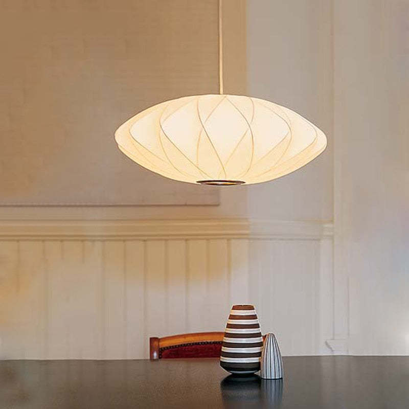 Minimalist White Bubble Hanging Pendant Light -Homdiy