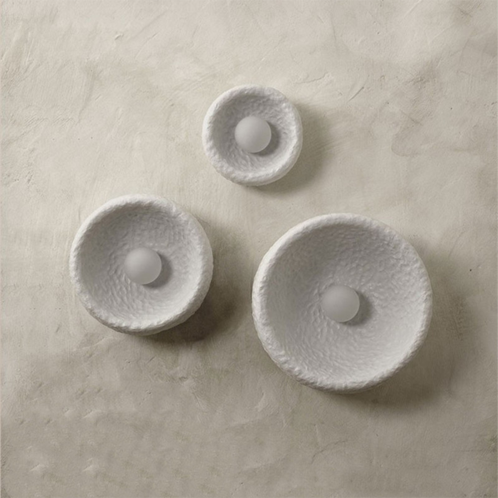 Modern Resin Drum Wall Lamp -Homdiy