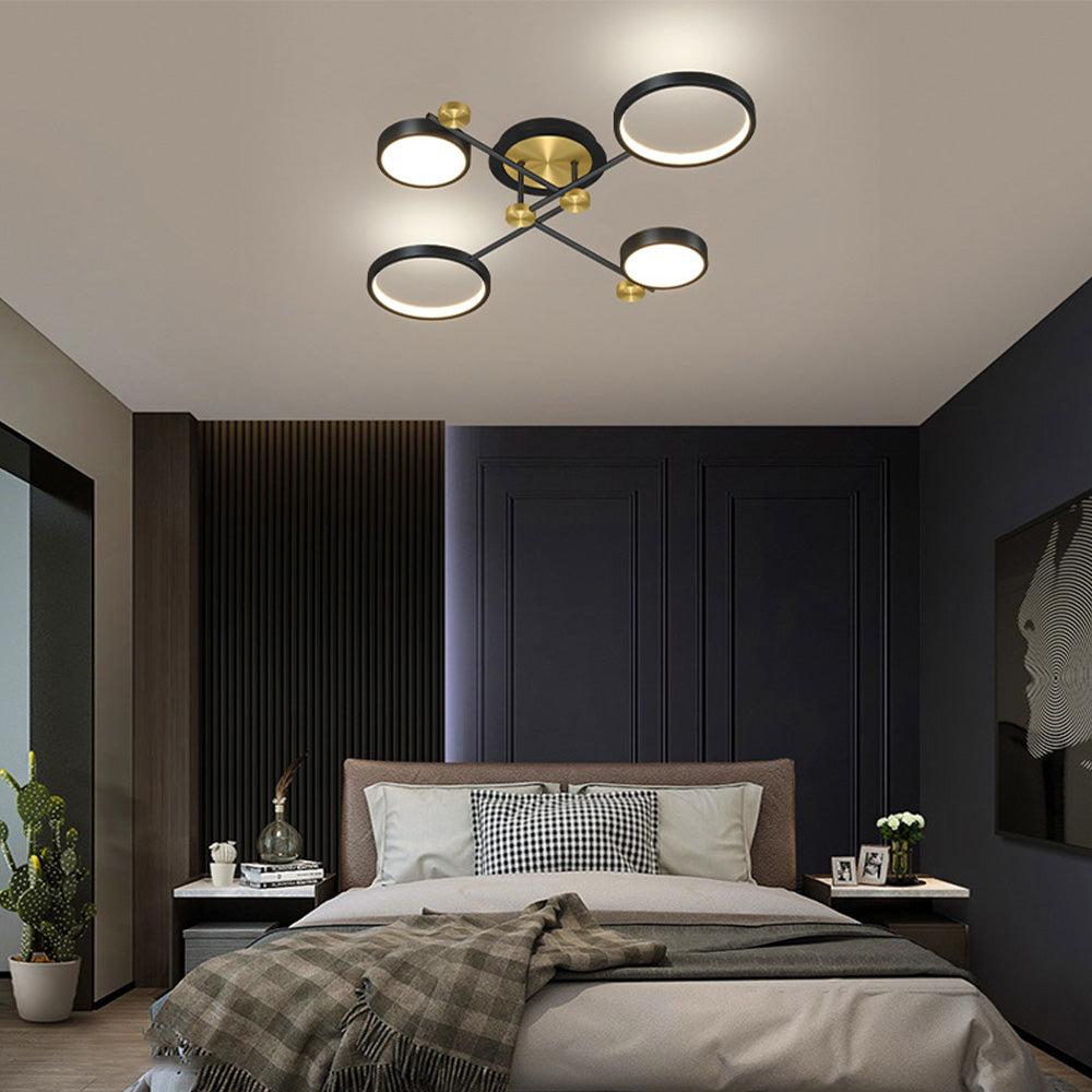 Modern Luxurious Metal LED Living Room Ceiling Light   SKU 未定