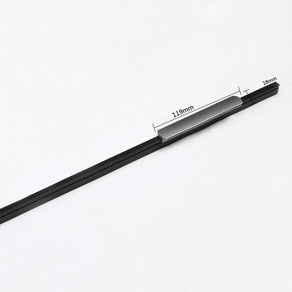 Aluminum Decorative Cabinet Pull Closet Door Hardware Handles for Furniture Cabinet -Homdiy