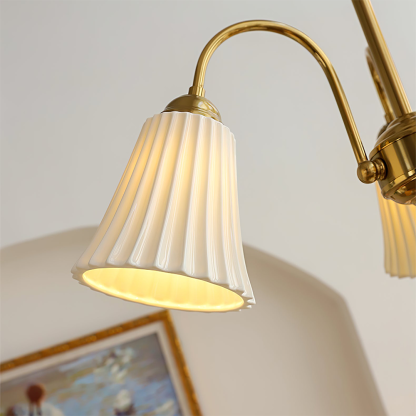Medieval Ceramic Trumpet Chandelier -Homdiy