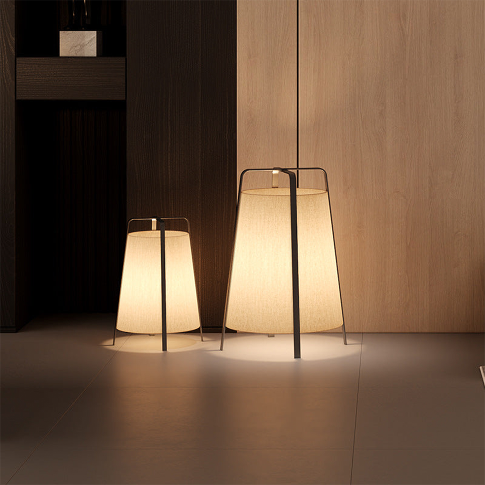 Fabric Floor Lamp for Living Room -Homdiy