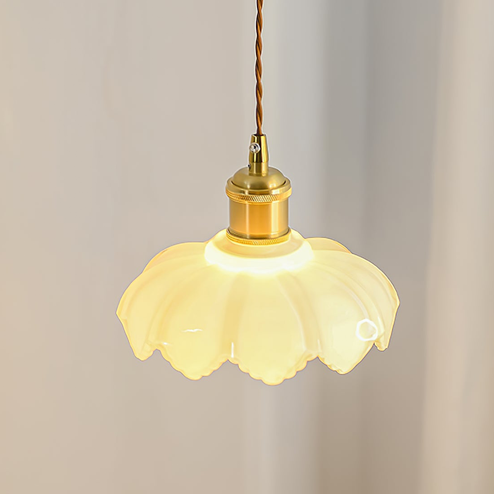 French Petal Pendant Light -Homdiy