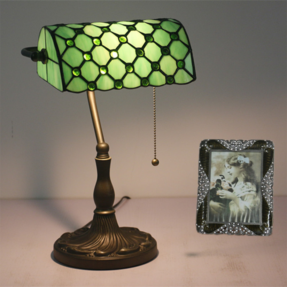Tiffany Stained Glass Table Lamp -Homdiy