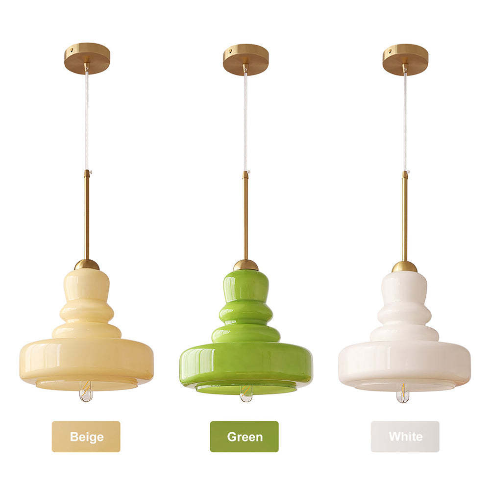 Bauhaus Gourd Glass Pendant Light -Homdiy