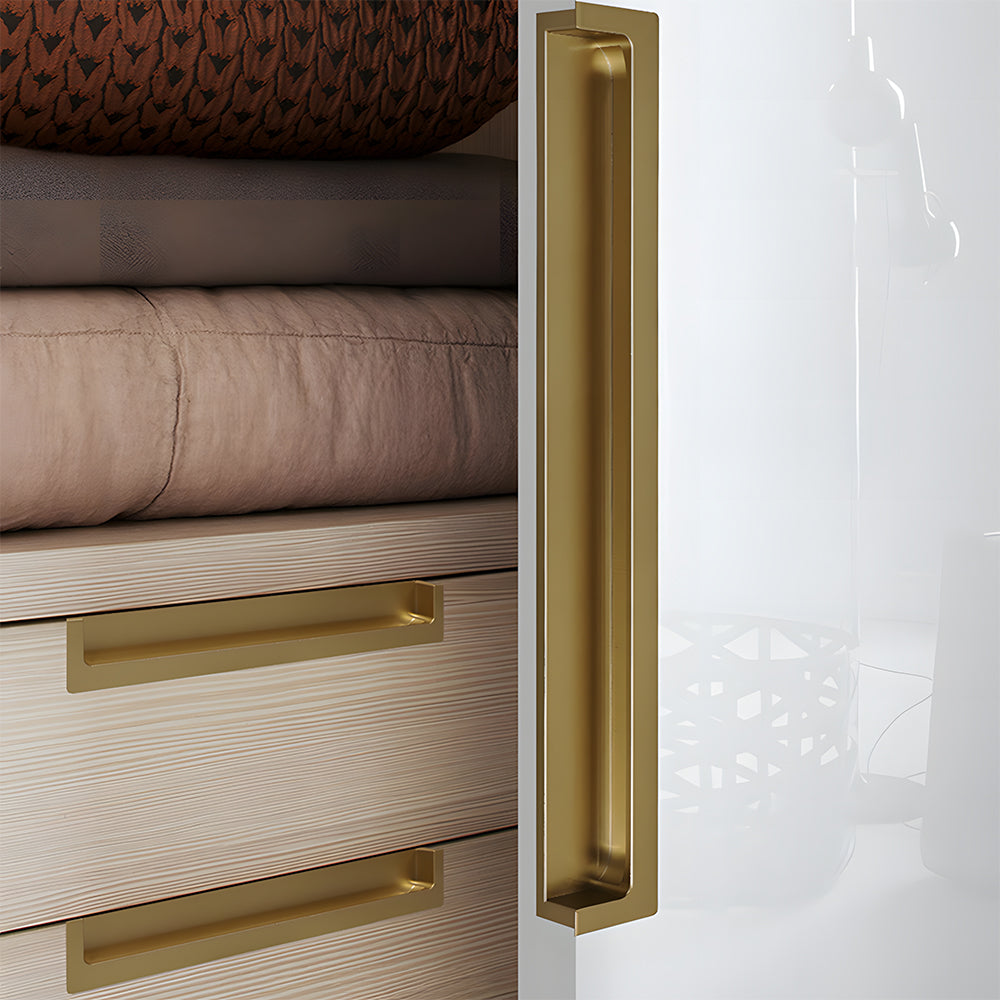Modern Slotting Sliding Concealed Cabinet Handles