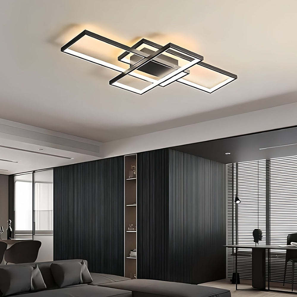 Large Modern Aluminum LED Living Room Ceiling Lights