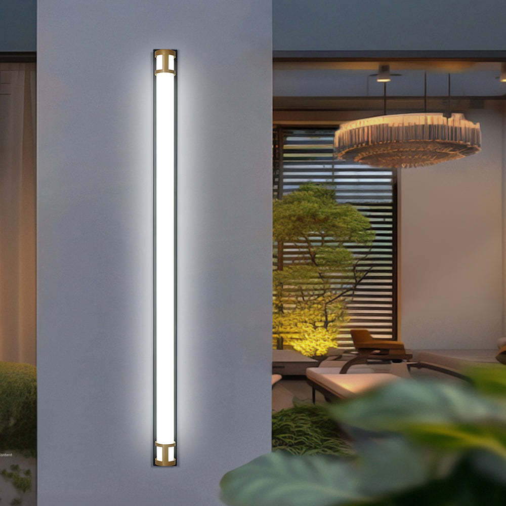 Waterproof Outdoor Wall Lights LED Long Lights, IP65, Garden, Villa