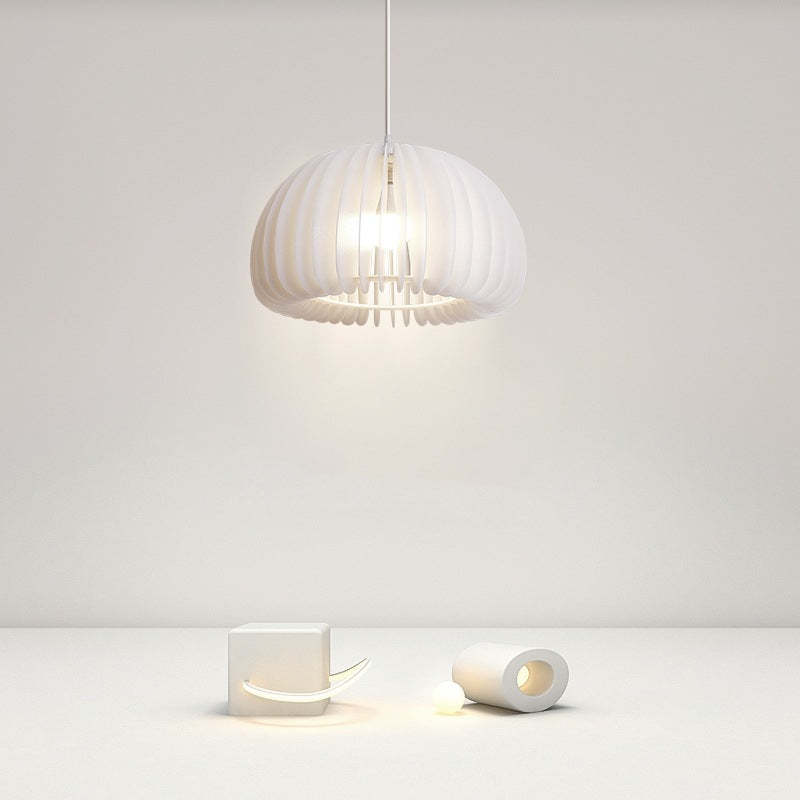 Minimalist White Pendant Lamp Designer Hanging Light -Homdiy