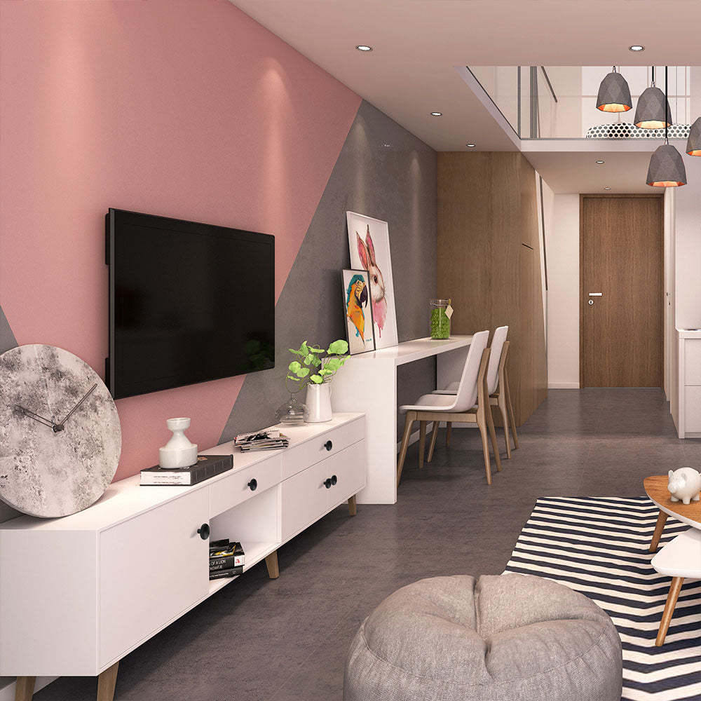 10 Pack Matte Black Cabinet Knobs Solid Round Kitchen Drawer Pulls (LS4008BK) -Homdiy