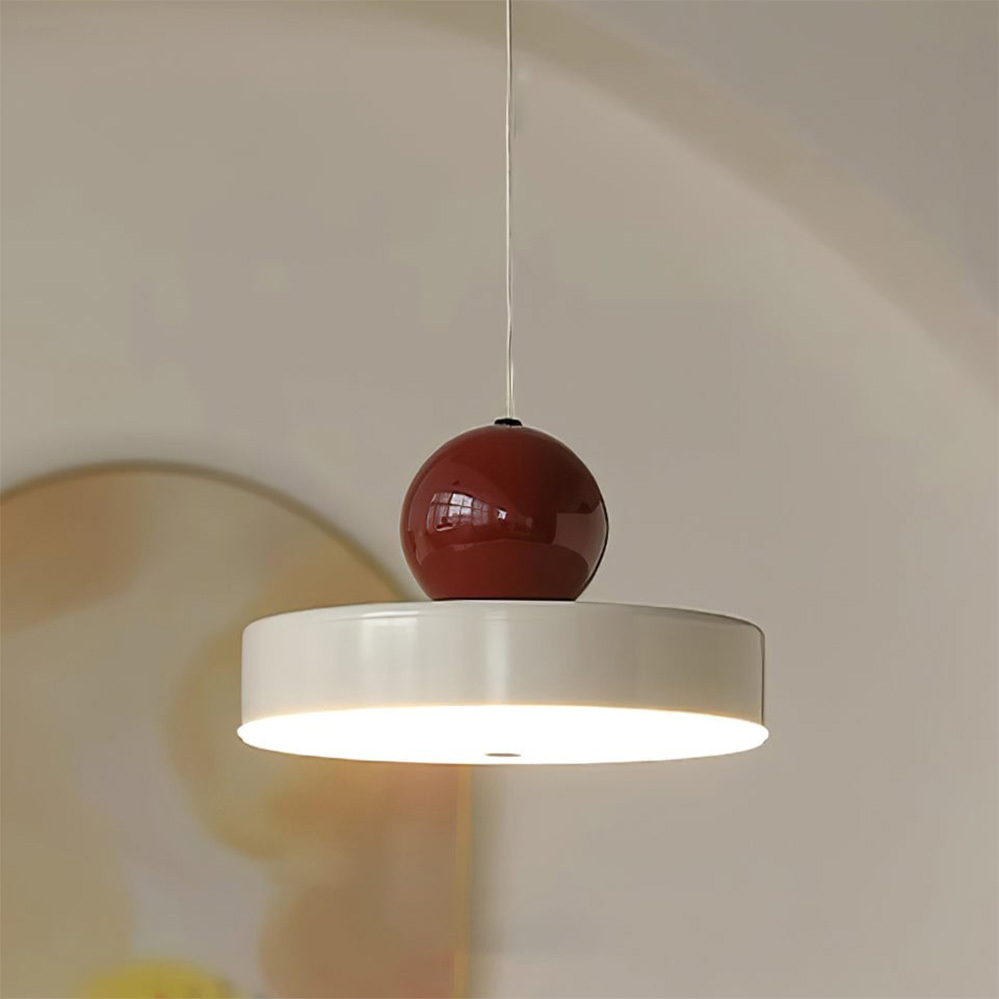 Small Wabi-Sabi LED Dining Room Pendant Light