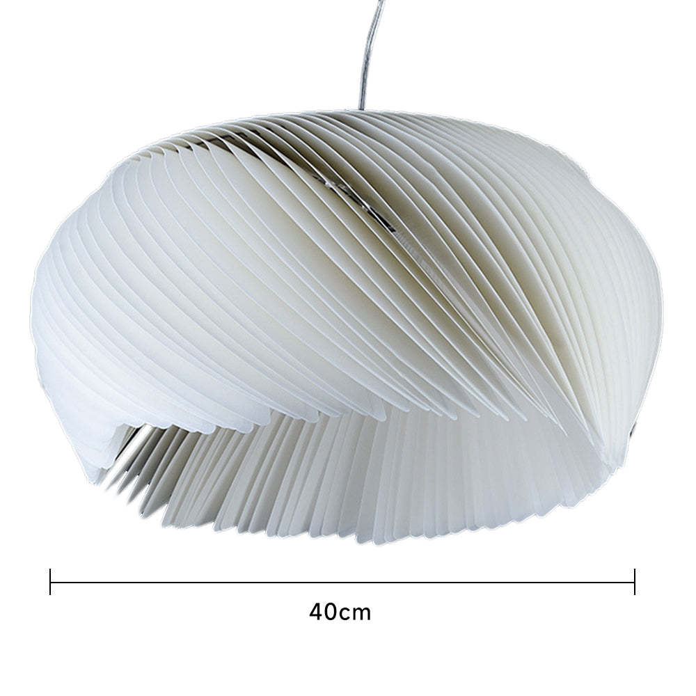 Designer White Paper Pendant Light for Living Room -Homdiy