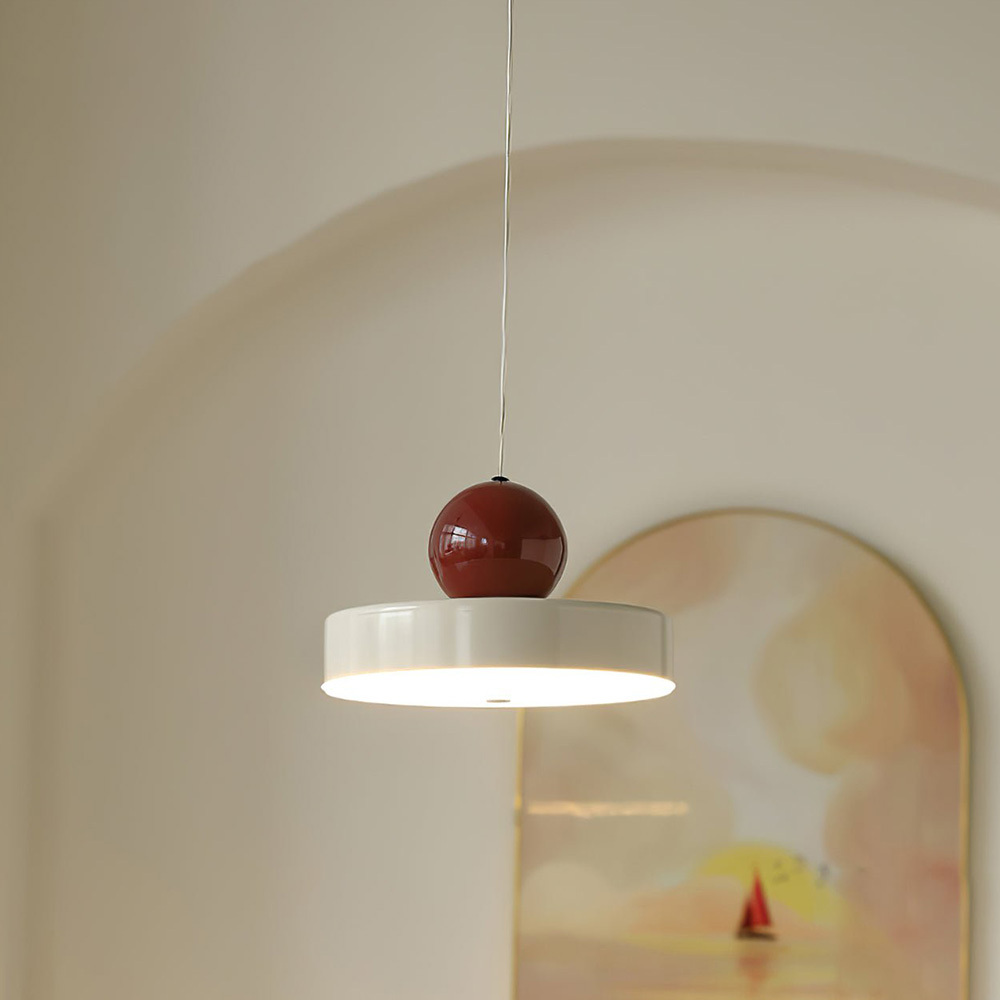Small Wabi-Sabi LED Dining Room Pendant Light