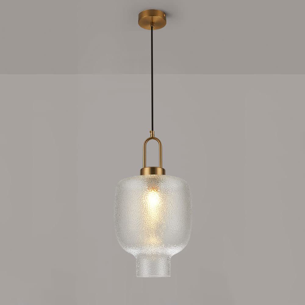 Brass Glass Pendant Light Fixtures for Kitchen -Homdiy