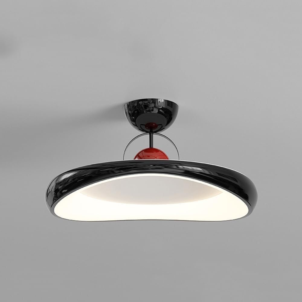 Cream Style Iron LED Living Room Ceiling Lights