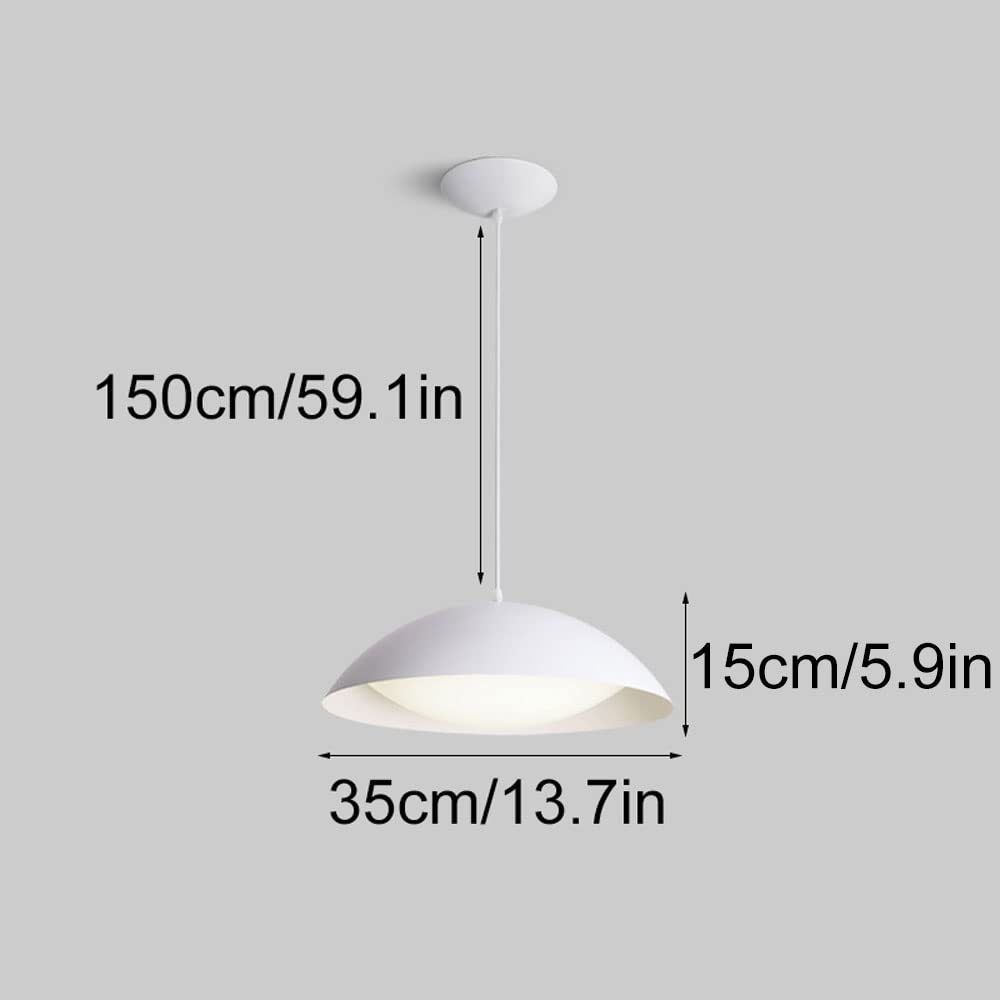 Modern Minimalist Metal Dining Room Pendant Light -Homdiy