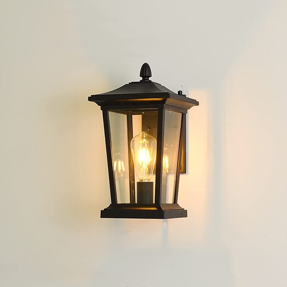 Vintage 1-Light Waterproof Outdoor Wall Sconce -Homdiy