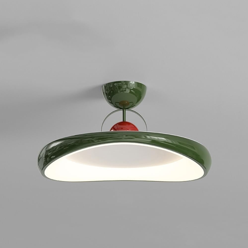 Cream Style Iron LED Living Room Ceiling Lights