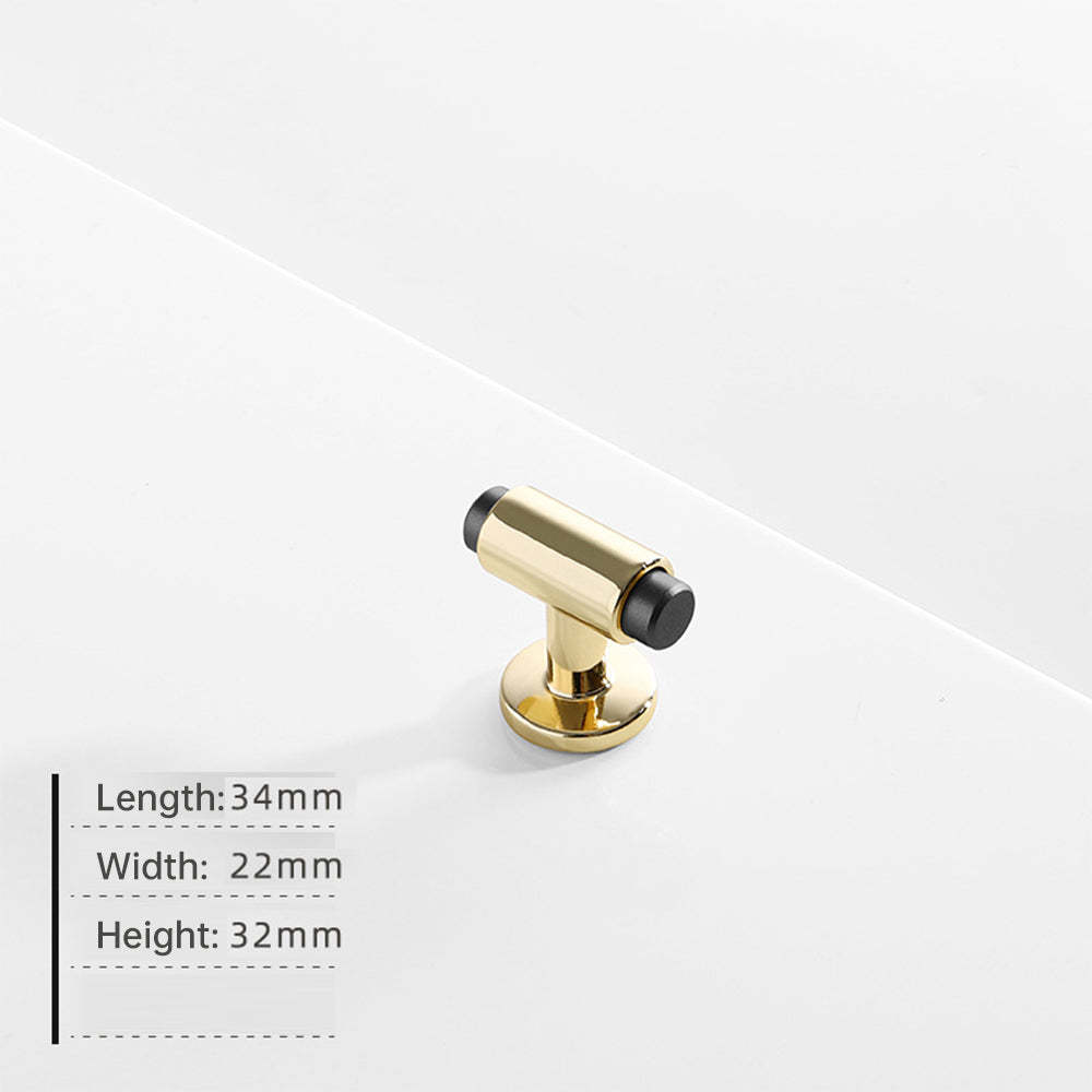 Two-Color Splicing Aluminum Alloy Gold Kitchen Cabinet Handles -Homdiy