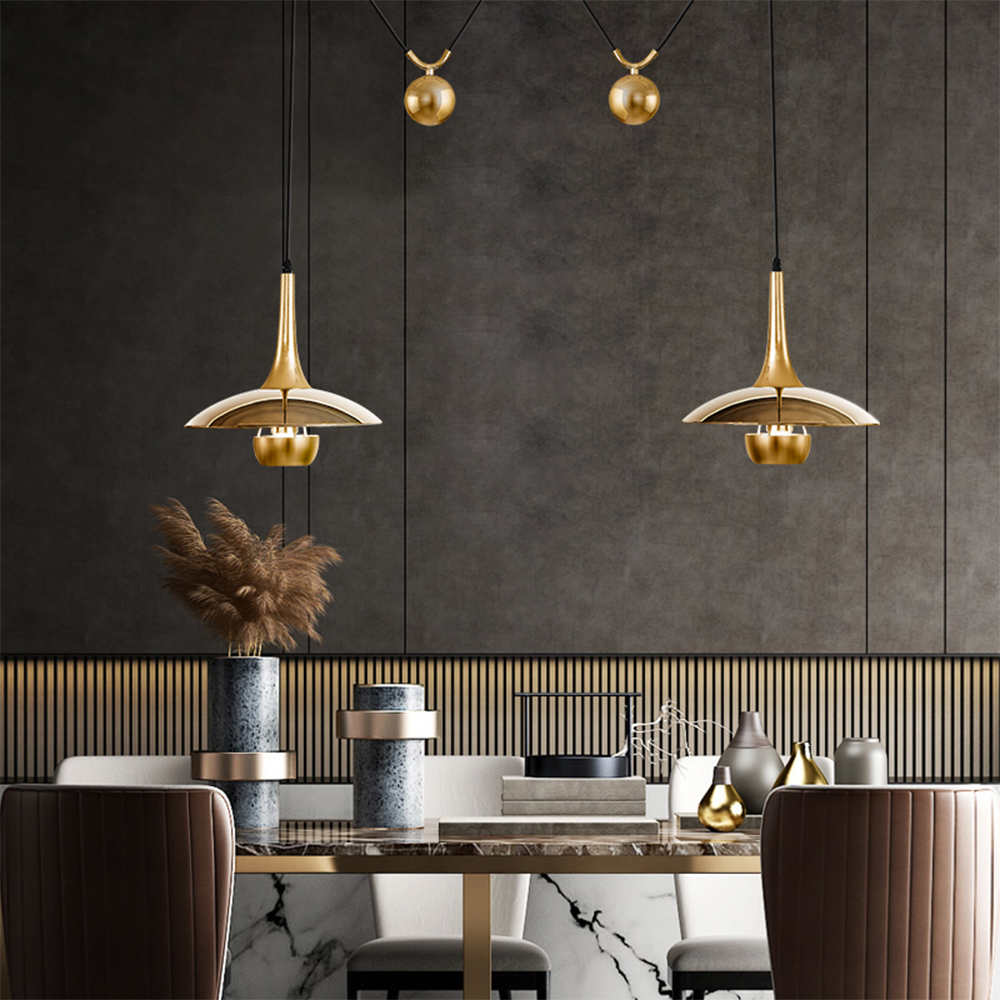 Creative Bauhaus Adjustable Lifting Pendant Lighting -Homdiy