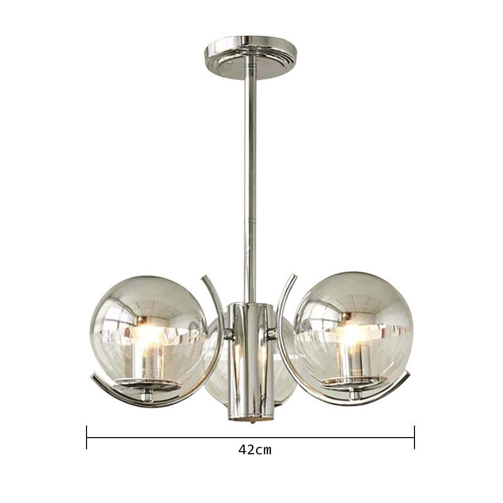 Rero Bauhaus Chandelier with Lampshade Circular Metal -Homdiy