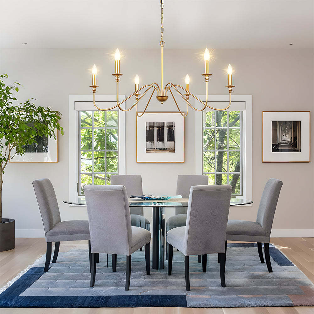 Simple Modern Iron Bedroom Pendant Lights