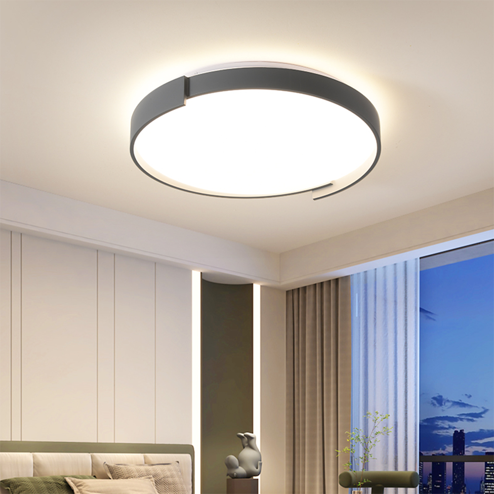 Modern Minimalist Creative Round Led Ceiling Light -Homdiy