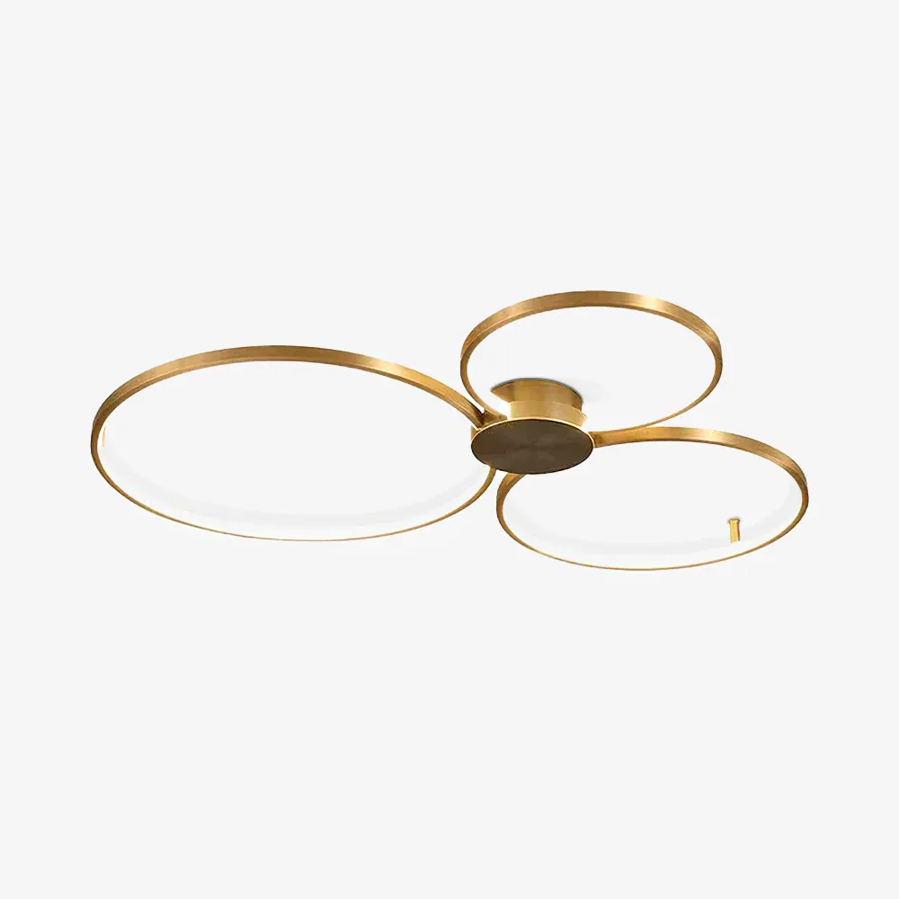 Creative Circle Metal LED Living Room Ceiling Lights