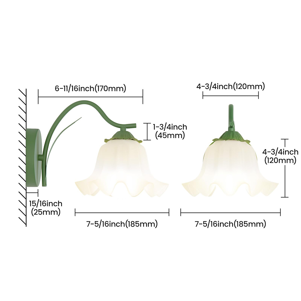 Valley Flower Wall Lamp