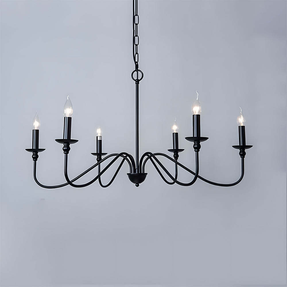 Simple Modern Iron Bedroom Pendant Lights