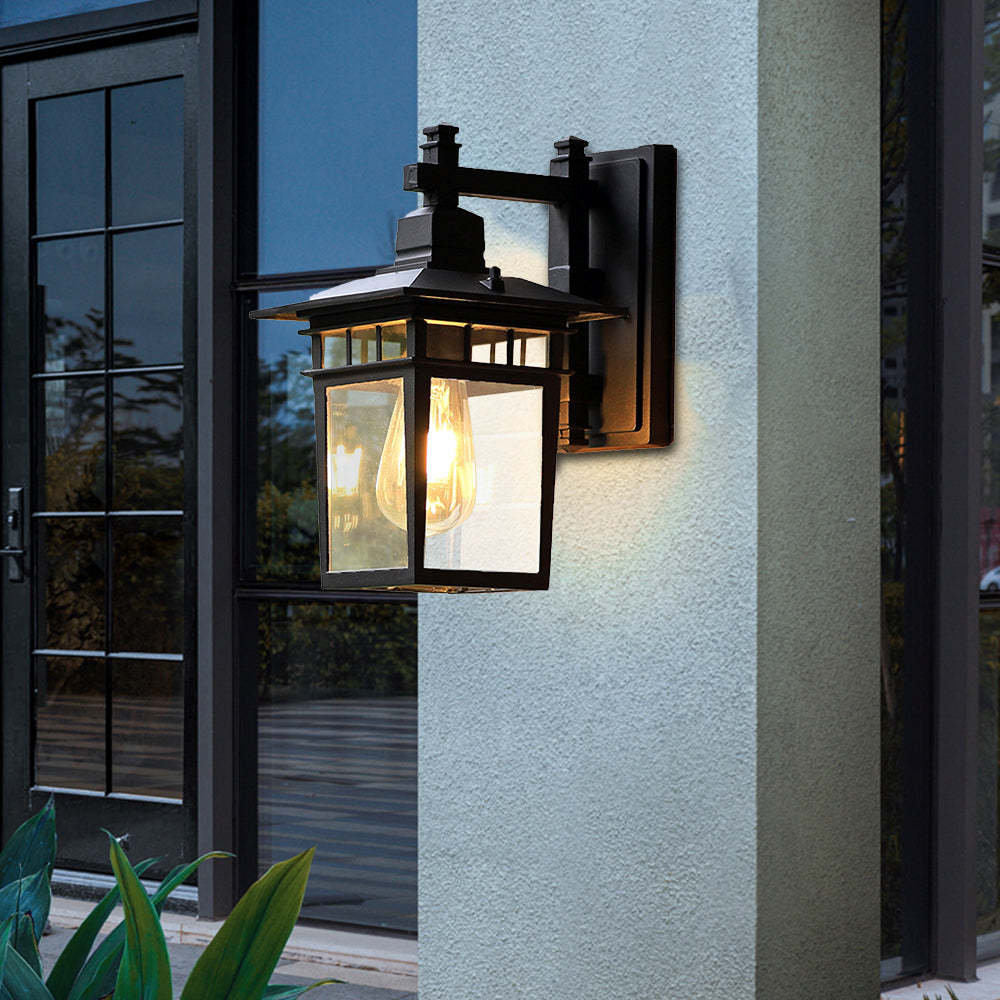 IP44 Waterproof Rustic Vintage Outdoor Lantern Wall Lights
