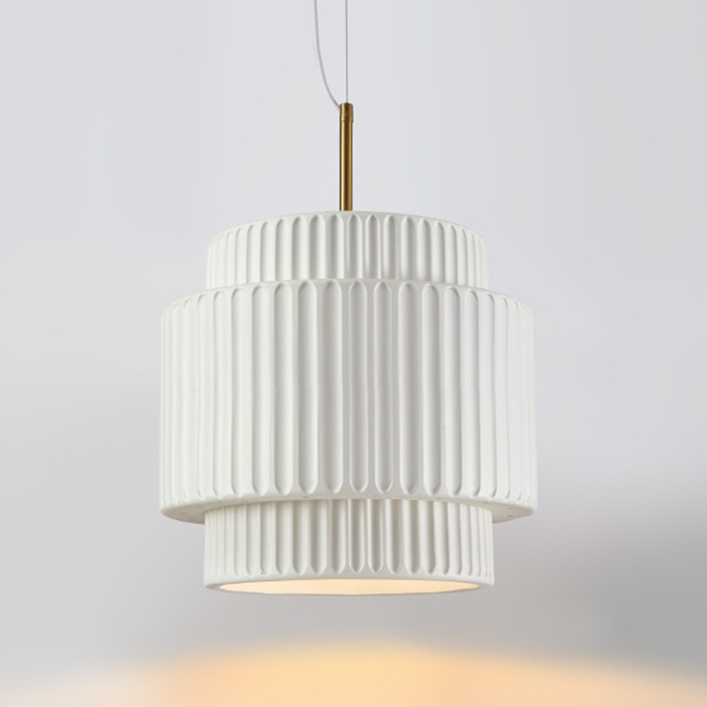 Nordic Minimalist Wabi-Sabi Style Cream Style Pendant Light -Homdiy