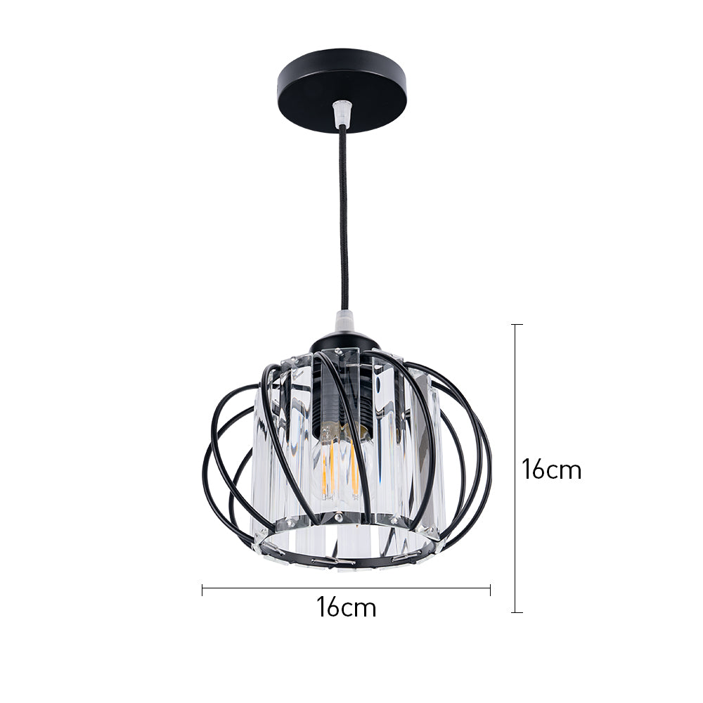 Nordic Simple Glass Globular Pendant Light