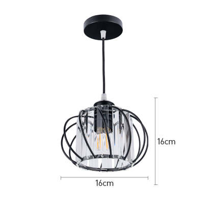Nordic Simple Glass Globular Pendant Light