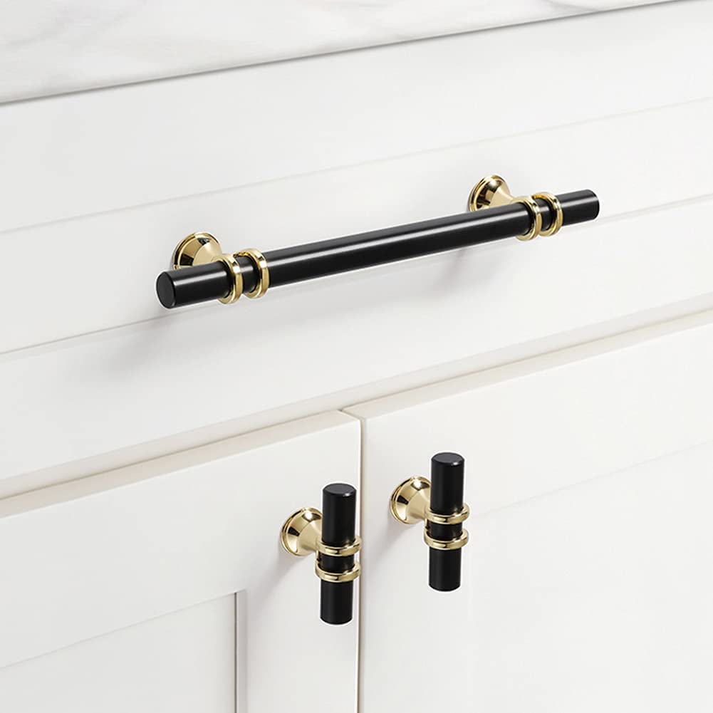 Black Zinc Alloy Drawer Pulls -Homdiy