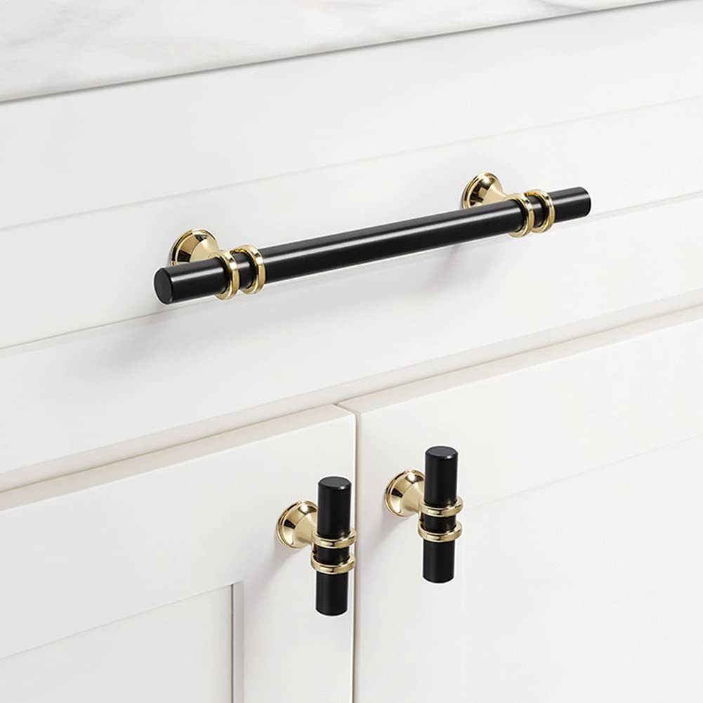 Black Zinc Alloy Drawer Pulls -Homdiy