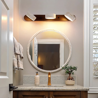 Wood Rustic Simple Stylish Vanity Wall Light