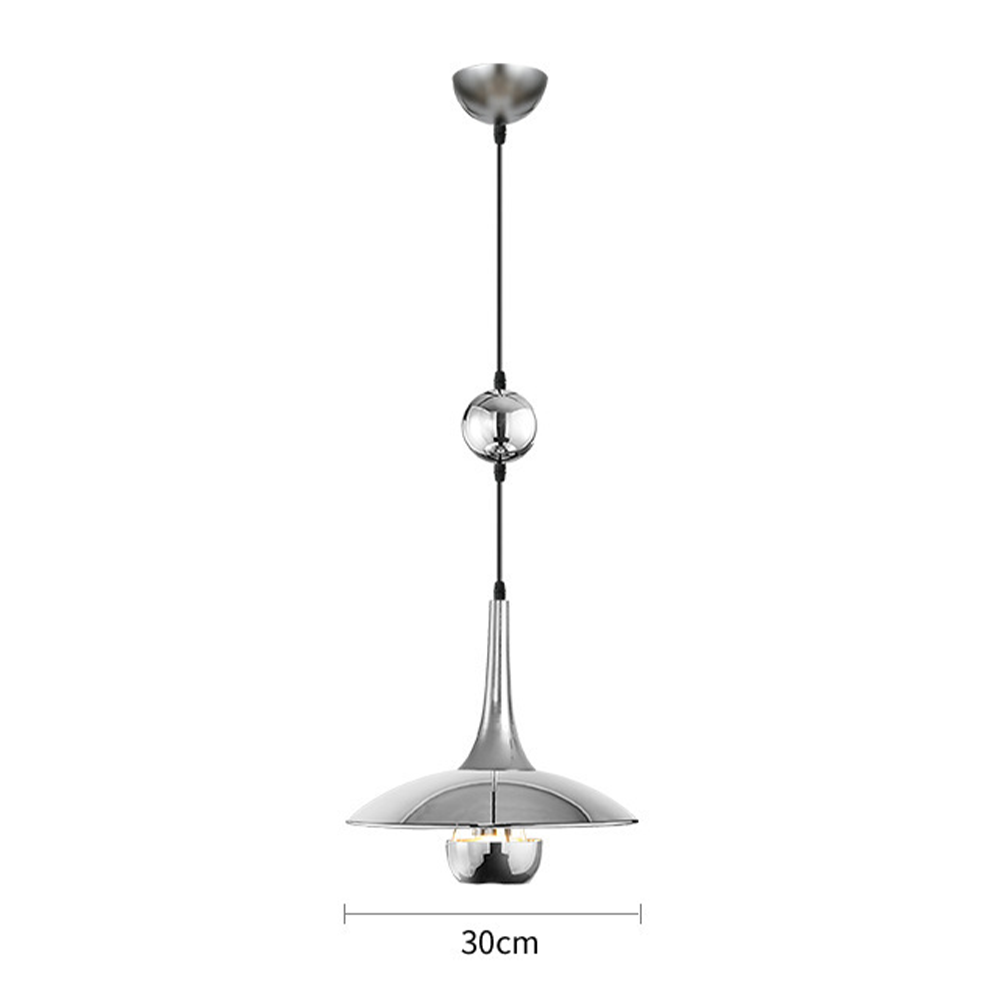 Nordic Bauhaus Cafe Adjustable Lifting Pendant Light -Homdiy