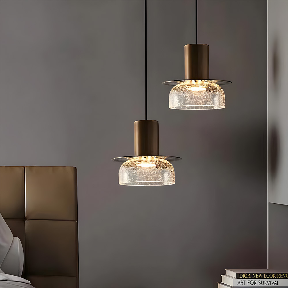 [Copy]Modern Glass LED Dining Room Pendant Light