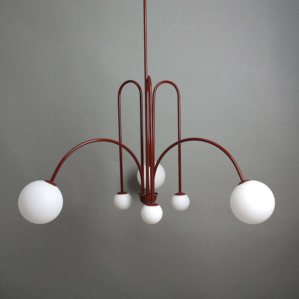 Modern Gran Finale Suspension Chandeliers Long Line Type Metal Light Fixture -Homdiy