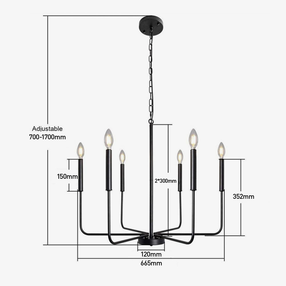 Pendant Light Size Image