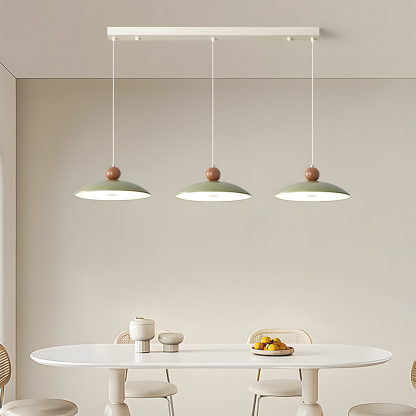 Scandi-Style Cream Minimalist Acrylic Pendant Light