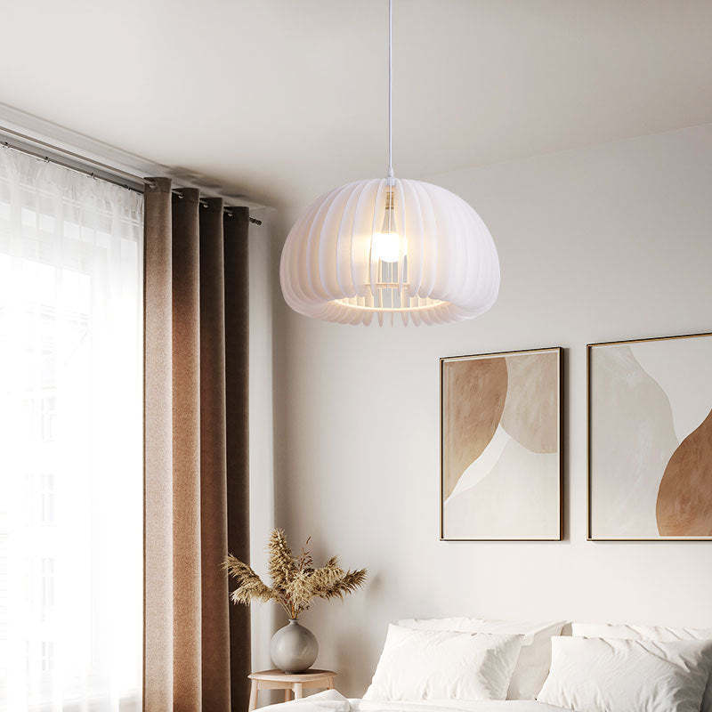 Minimalist White Pendant Lamp Designer Hanging Light -Homdiy