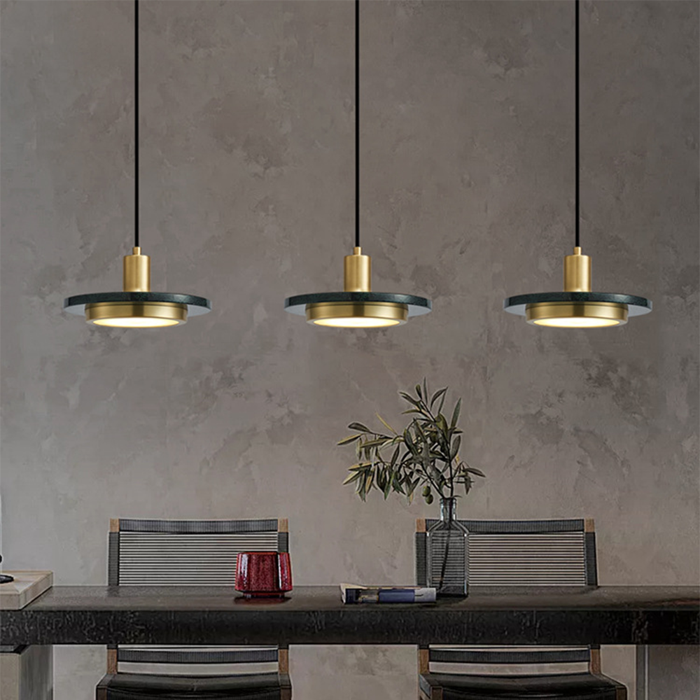 Marble Art Pendant Light -Homdiy