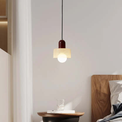 Contemporary Nordic Transparent Glass Living Room Pendant Lights