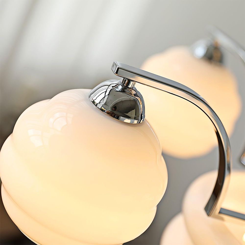 Classic Art Deco Glass Chandelier -Homdiy