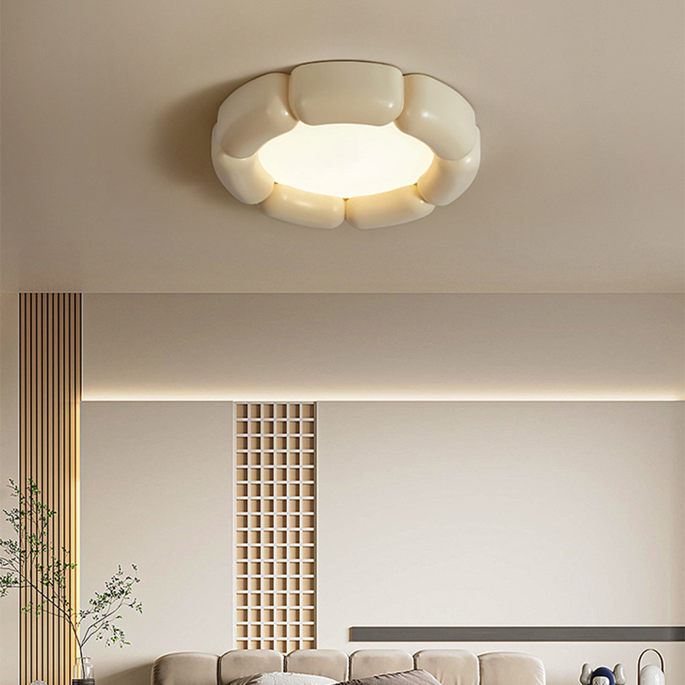 Nordic Cream Style Modern Minimalist French Ceiling Lamp -Homdiy