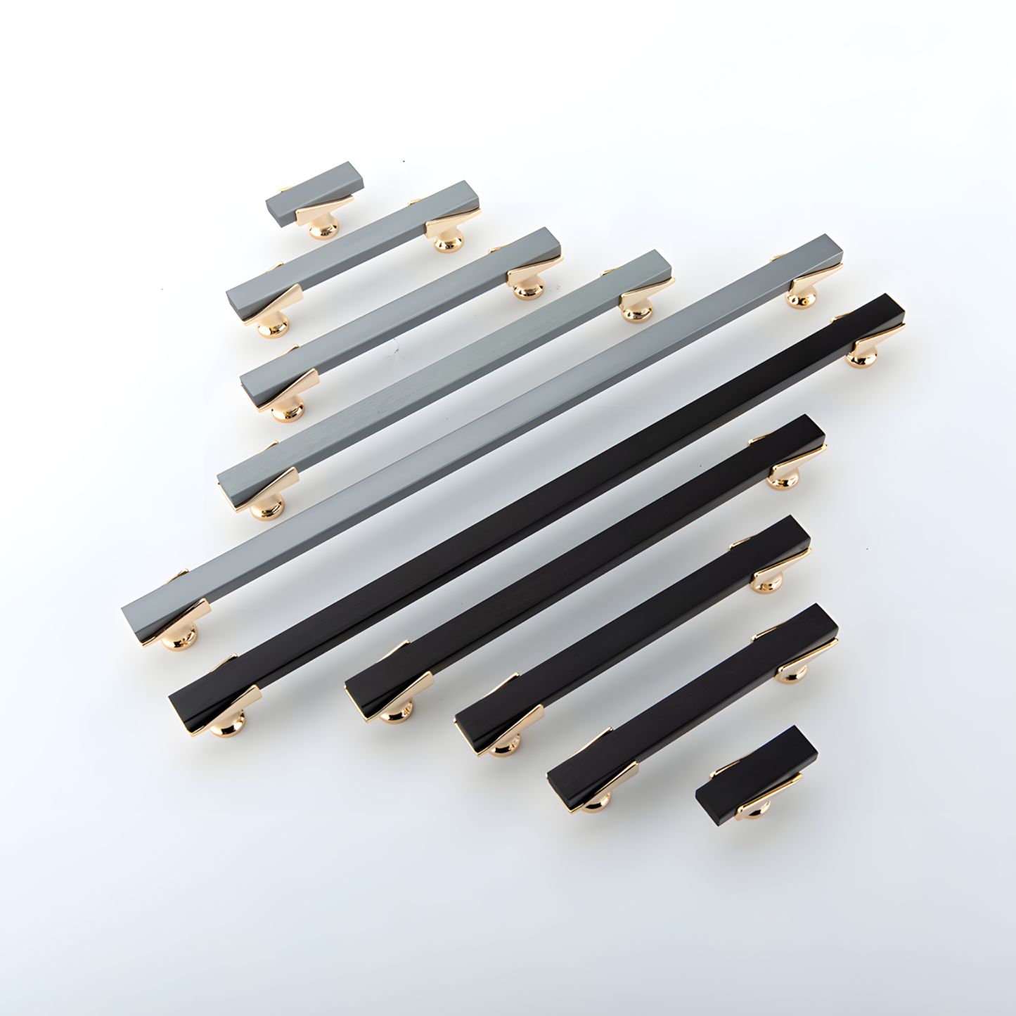 Zinc Alloy Modern Kitchen Cabinet Pulls
