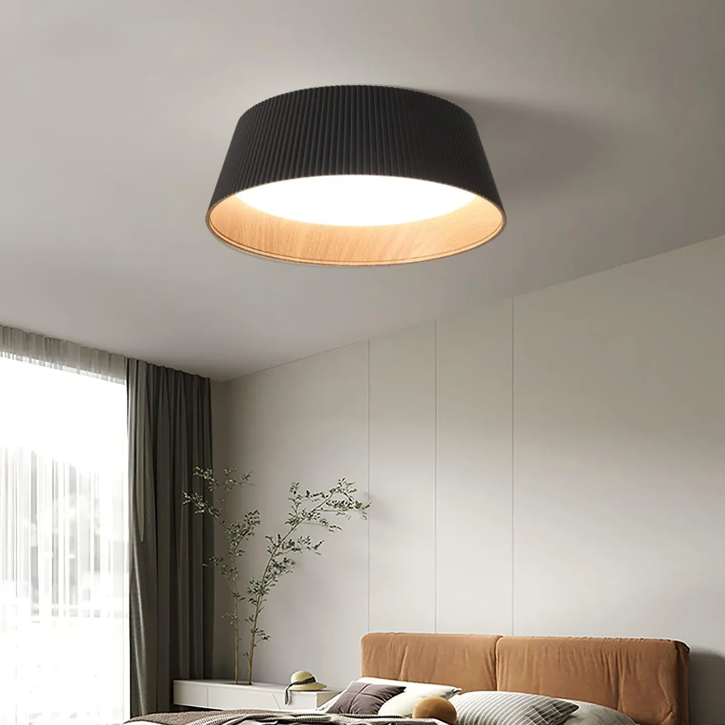 Minimalism Resin LED Bedroom Ceiling Lights